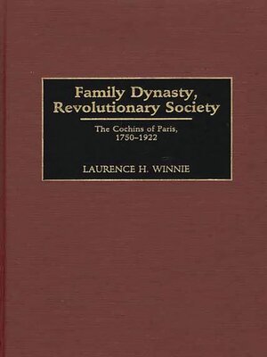 cover image of Family Dynasty, Revolutionary Society